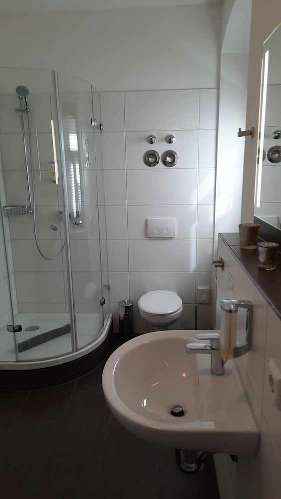 Pension Burkhardt Deluxe Apartment, Private Bathroom 5