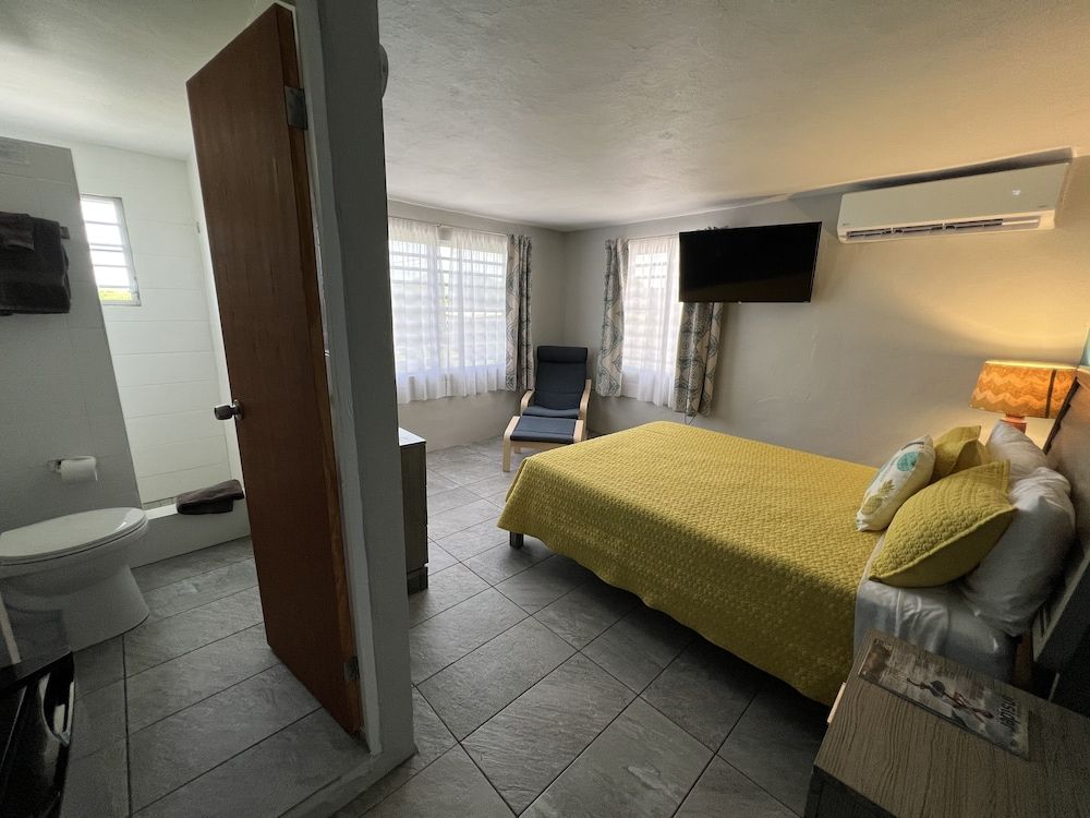 Deluxe Single Room, 1 Queen Bed, Partial Ocean View (Room #11)