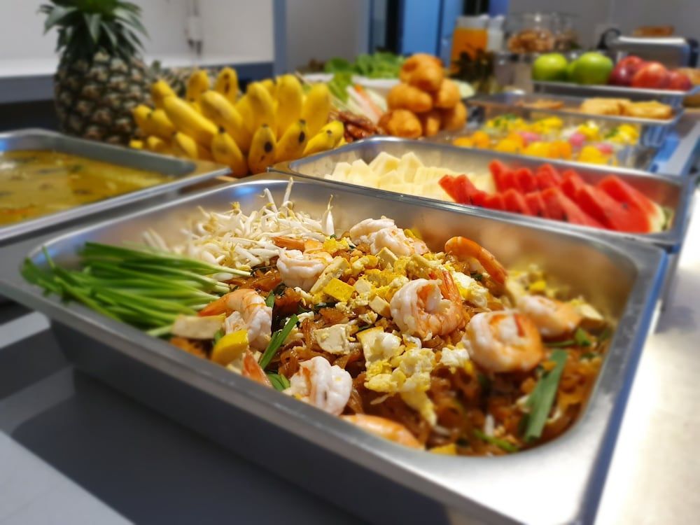 Breakfast buffet