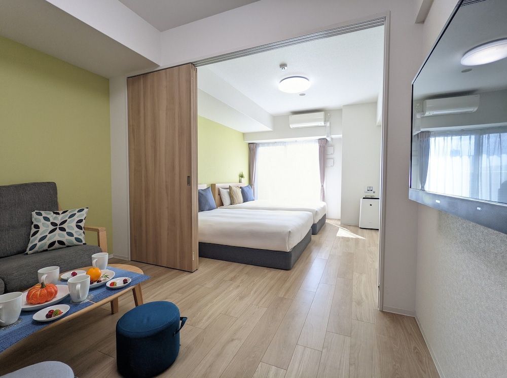 Eslead Hotel Namba South Ⅲ Comfort Apartment, 2 Double Beds, Non Smoking 3