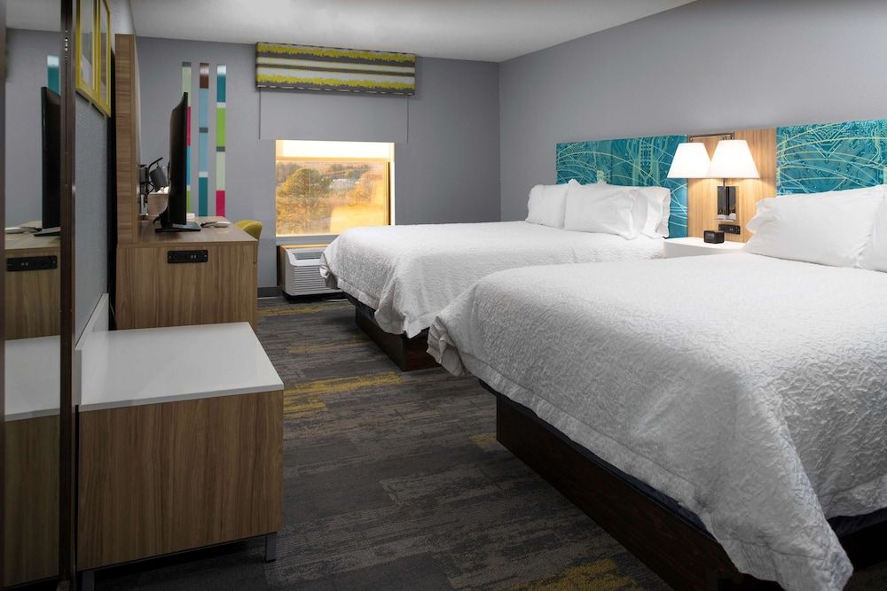 Room, 2 Queen Beds, Refrigerator & Microwave