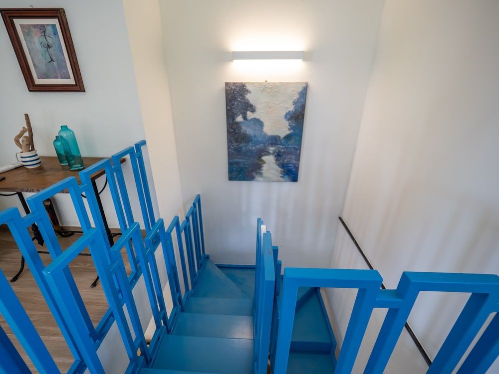 Handrails in stairways