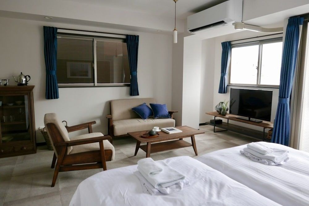 Tokyo Sakurako Hatchobori Deluxe Twin Room, Non Smoking, Kitchen 2