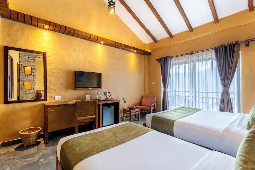 Bar Peepal Resort Deluxe Twin Room