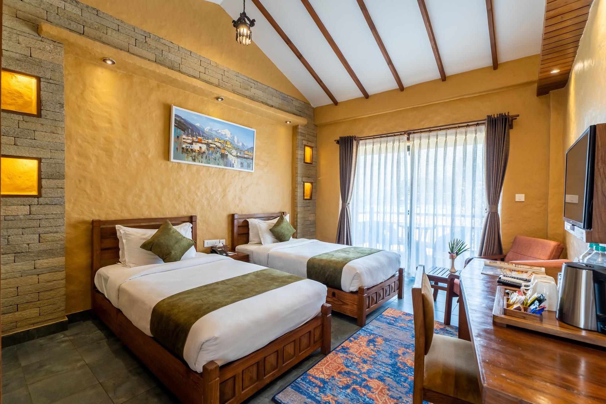 Bar Peepal Resort Deluxe Twin Room 7