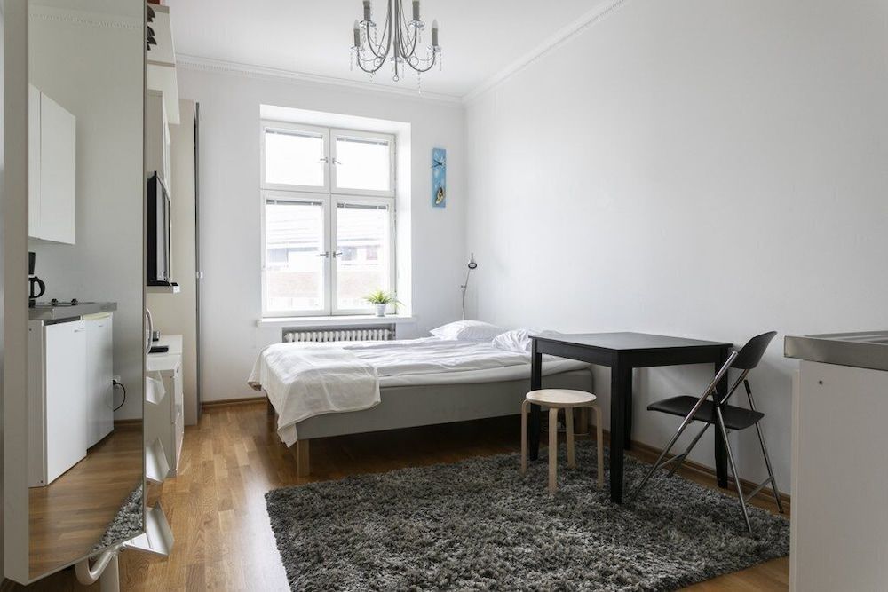 undefined 2ndhomes Bright Top Floor Studio in Fredrikinkatu 7
