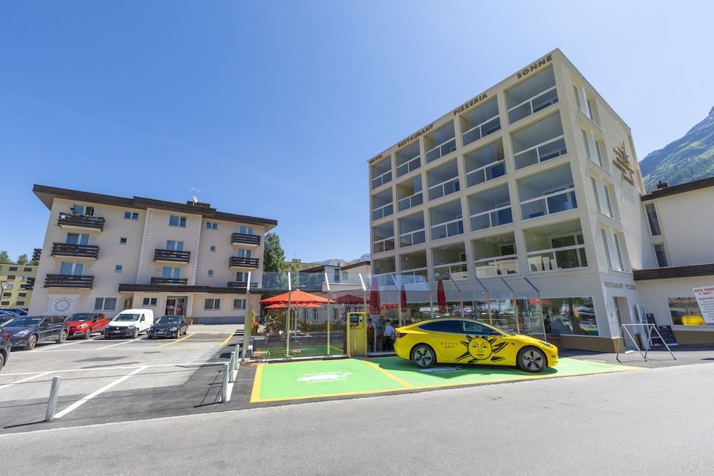 Hotel Sonne St Moritz Superior Double Room, 1 Queen Bed, Lanai, Mountain View 14