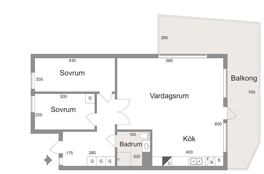 Apartment, Partial Sea View, Annex Building (Sheets and cleaning not included)