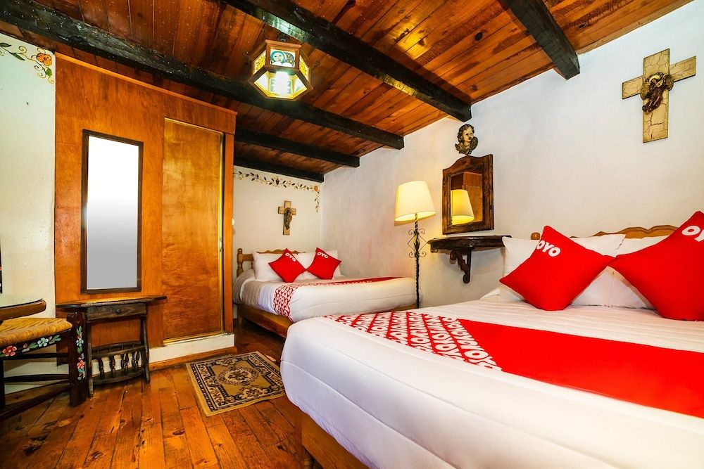 OYO Hotel El Mineral, Tlalpujahua Standard Room, 2 Queen Beds 2