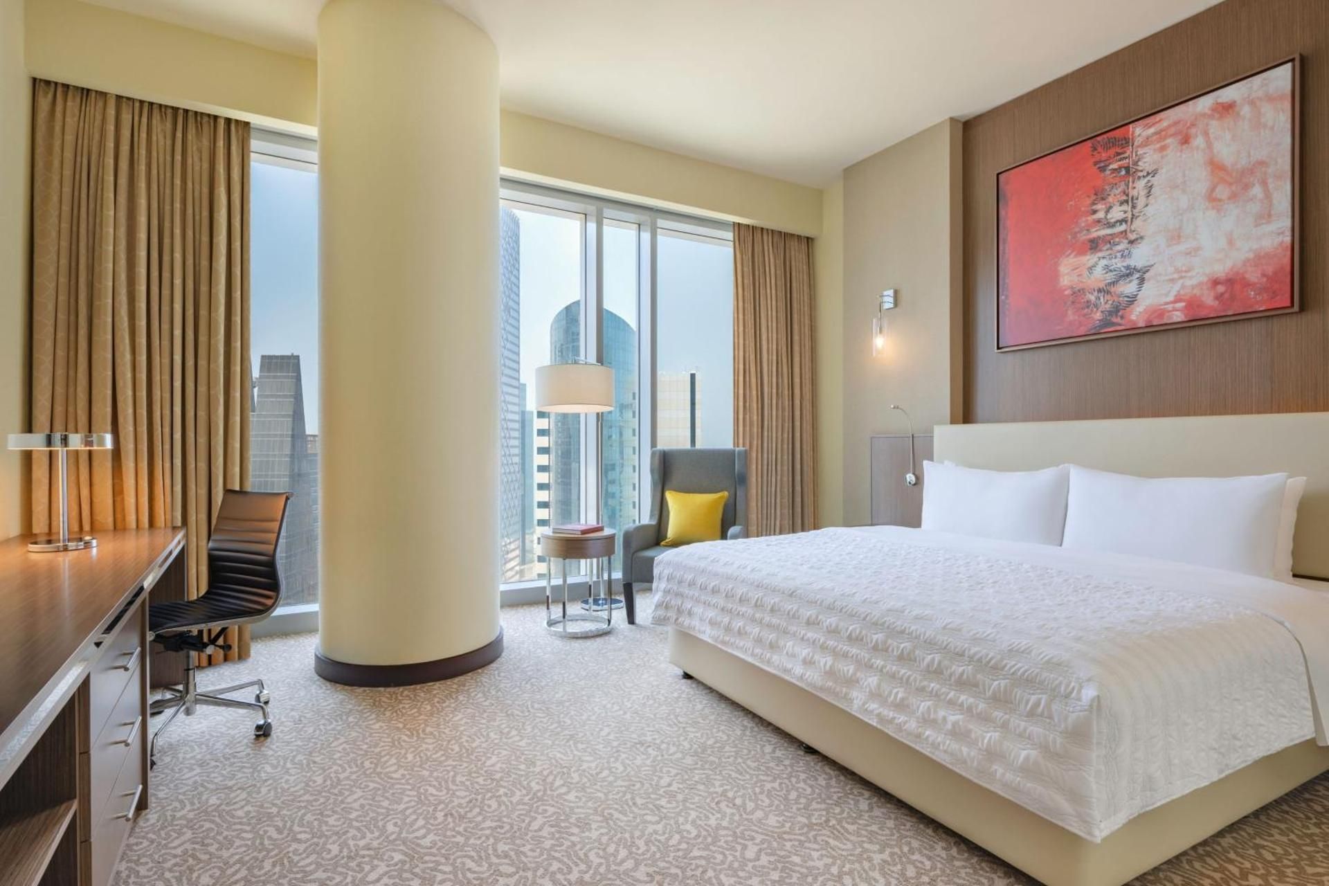 2 Bedroom Apartment, Sea View, 1 King and 2 Single Beds