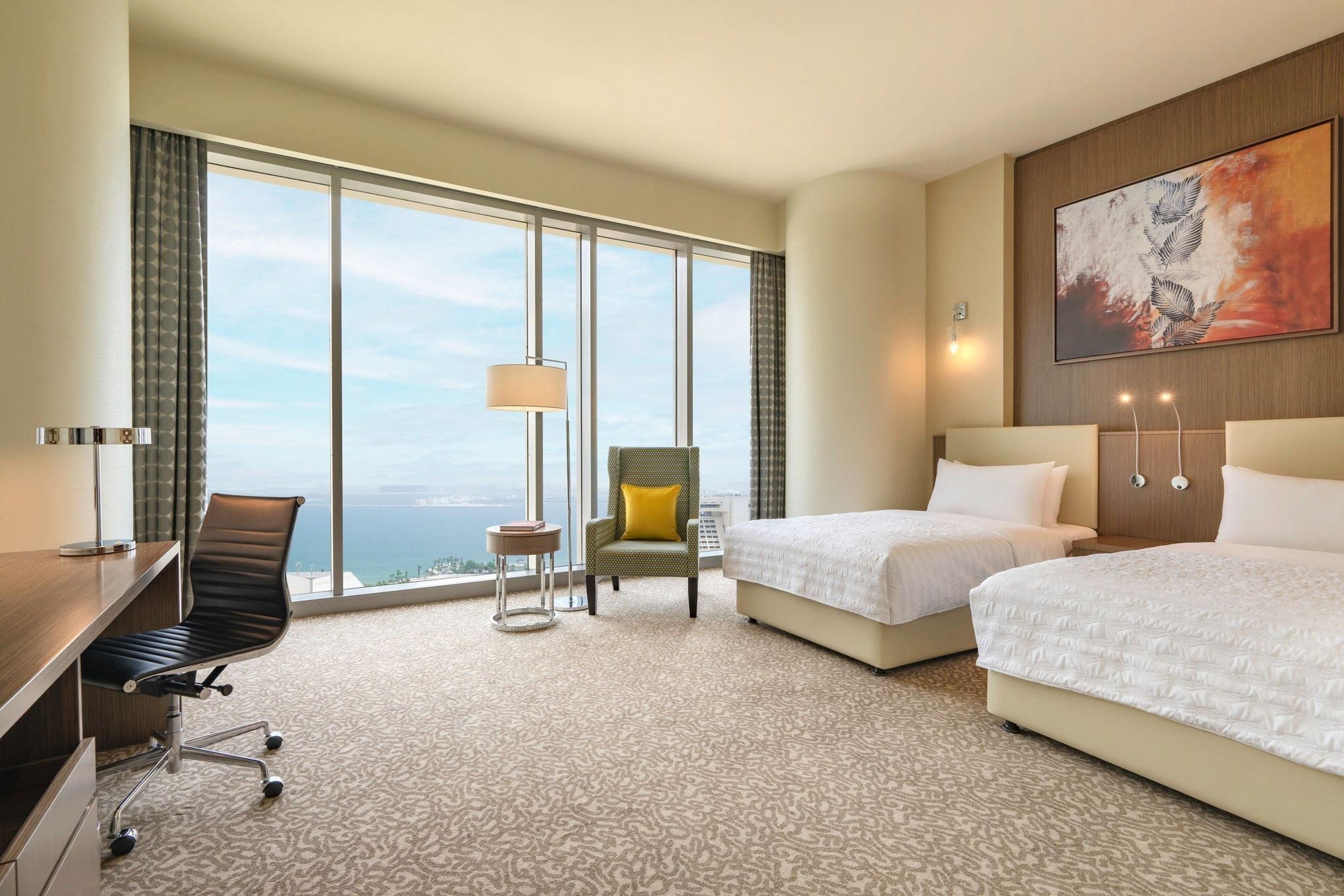 Club Guest room, 2 Twin, Sea view