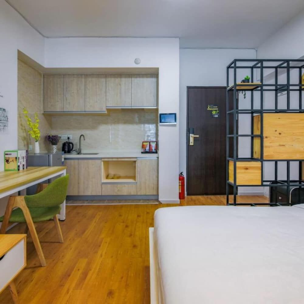 Shenzhen Yiwan Service Apartment Business Twin Room, 2 Double Beds 2