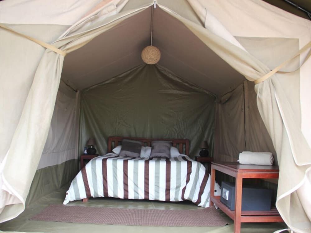 Wildebeest Eco Camp Tent, Garden View 3