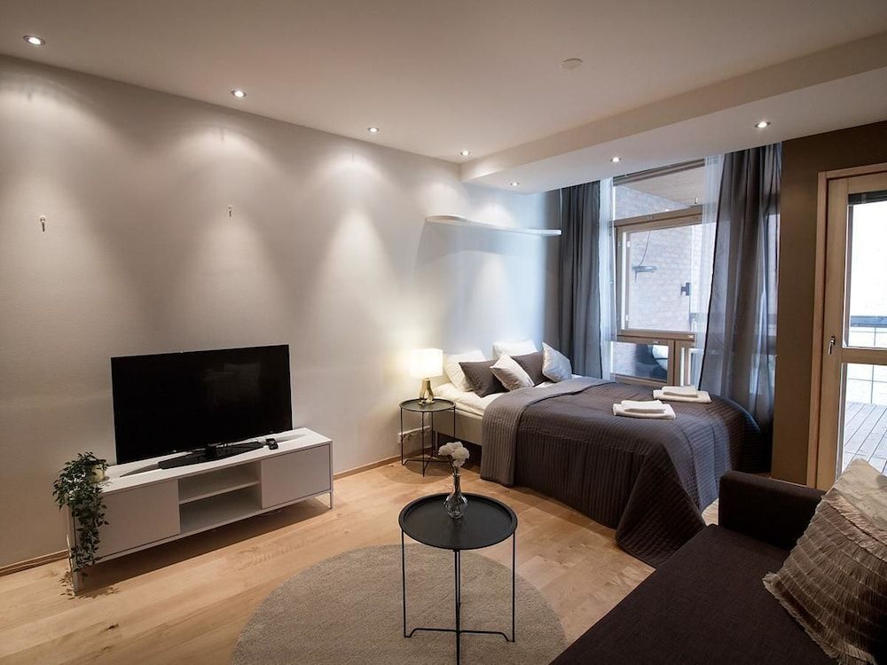 2ndhomes Kamppi Center Apartment Luxury Apartment, 1 Queen Bed with Sofa bed, Non Smoking, Sauna 3