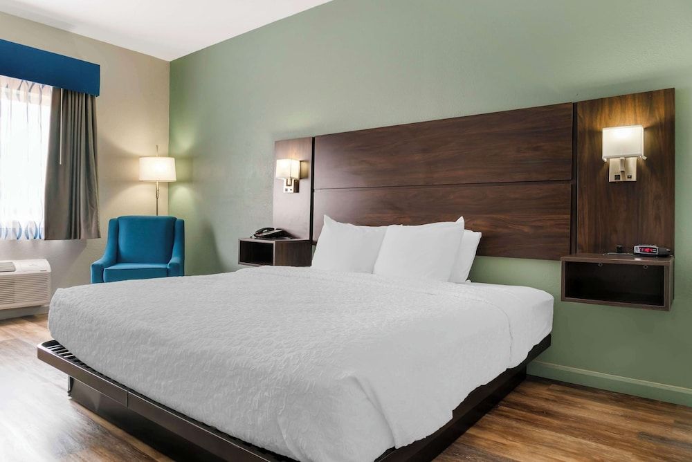 Standard Room, 1 King Bed, Accessible, Refrigerator (Walk-in Shower)