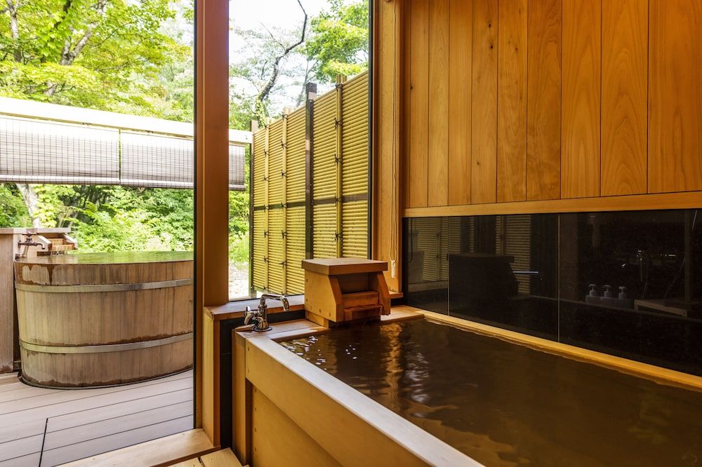 Tsukinoza Japanese Western Style Room with Open-air Bath and Private Bathroom 1F