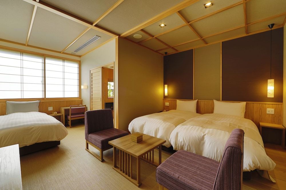 Mizunoza Twin Room with Hot Spring Bath 1F