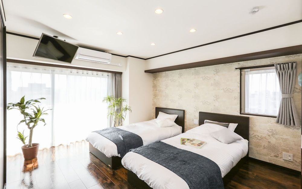 Vacation Rent Kanayama Twin Room with Futon 502 2