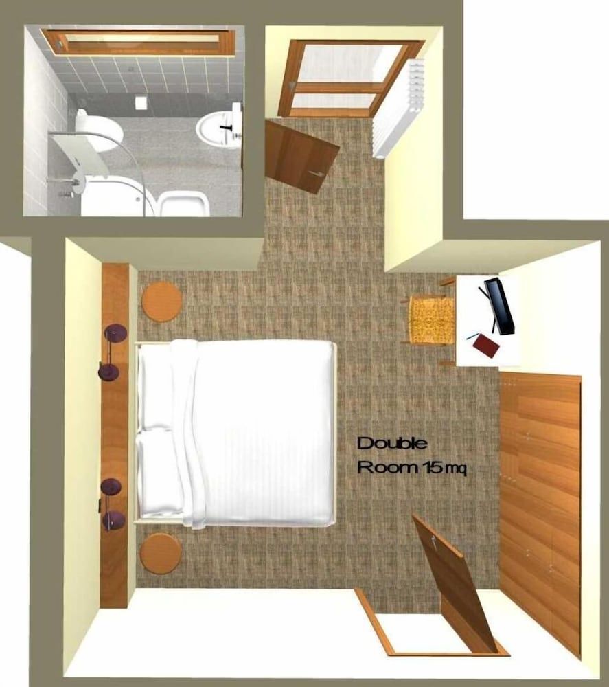 Room layout blue print