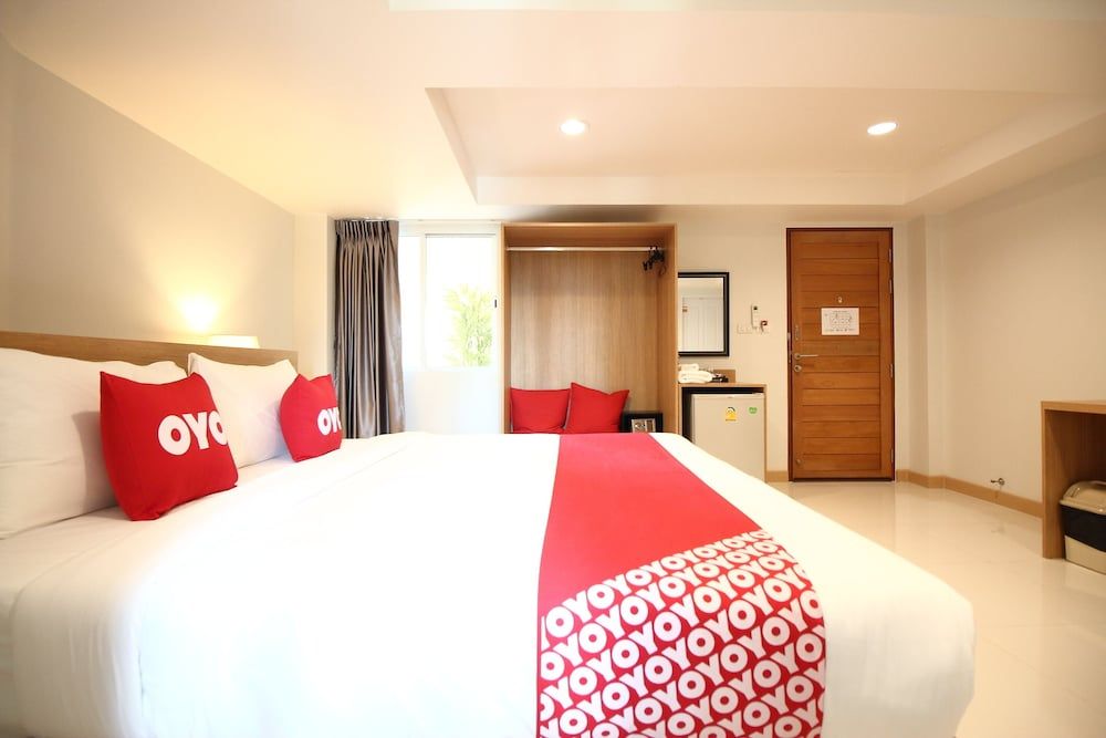 Super OYO 483 Pannee Hotel Khaosan Deluxe Double Room 3