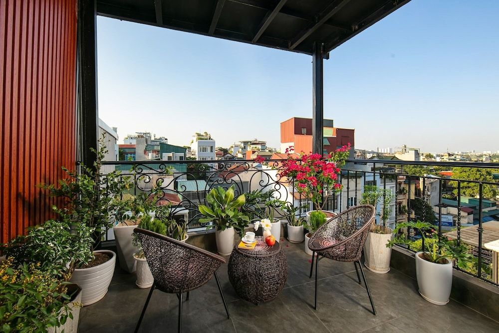 Hanoi La Cascada House & Travel Terrace Double Suite, Balcony 7