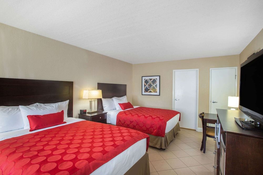 2 Queen Beds Pet Friendly Room, Street View, Non-Smoking