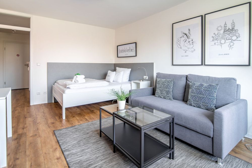 Panoramic Apartment, Double and Sofa Bed, Garden View