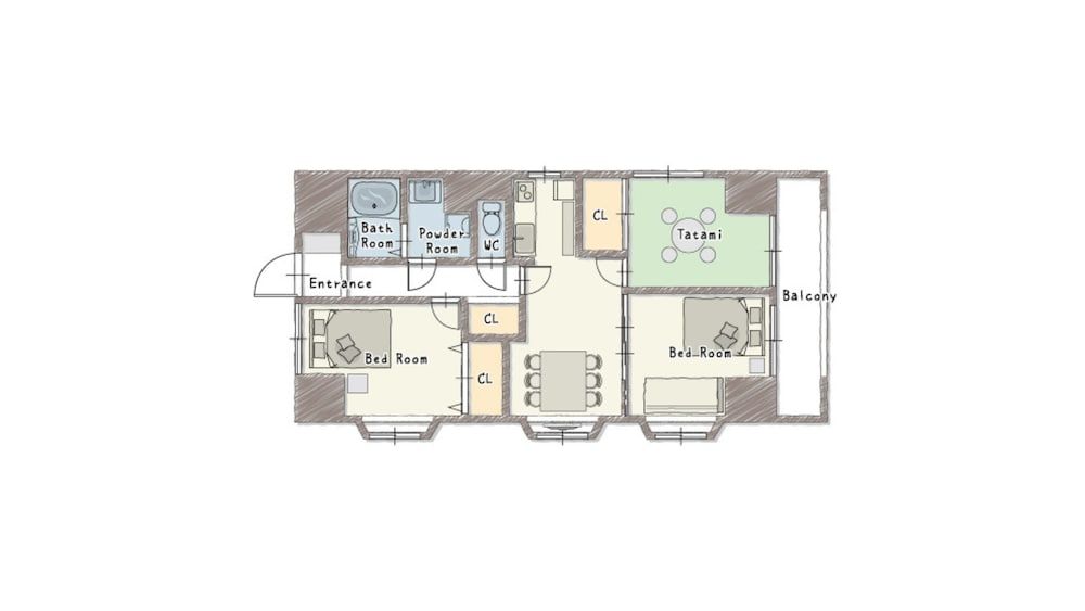 Park Residence Omori Superior Room 10