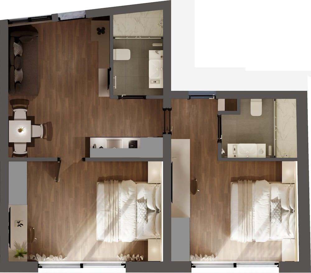 Athens Hill Luxury Apartments Superior Apartment, 2 Bedrooms, Balcony 2