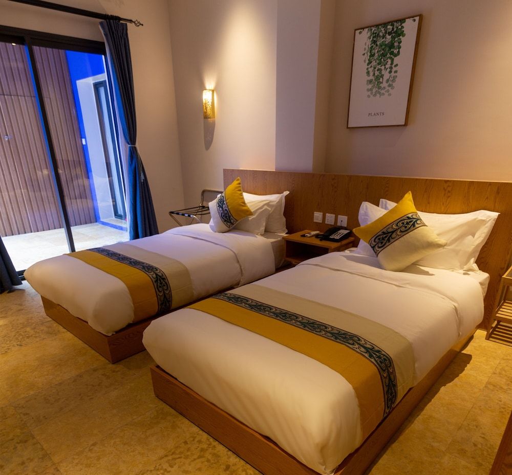 VANCII HOTEL Standard Twin Room, 2 Twin Beds, Smoking, Garden View 2