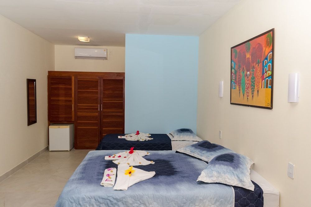 Pousada Vida do Mar Basic Quadruple Room, Multiple Beds 4