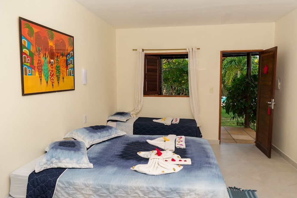 Pousada Vida do Mar Basic Quadruple Room, Multiple Beds 3
