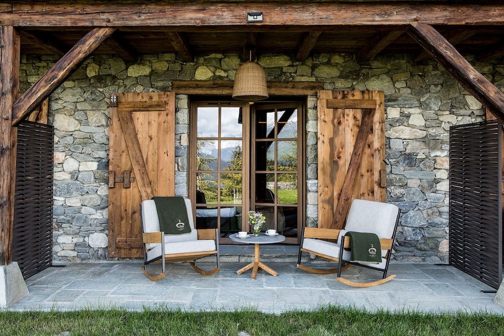 Classic Double or Twin Room, Terrace, Mountain View (Chambre Crocus)