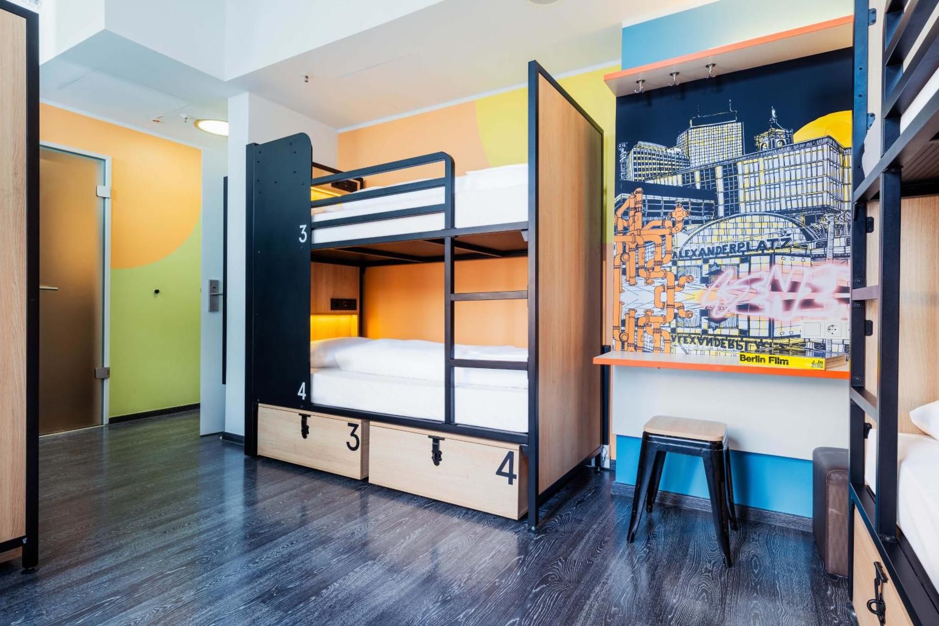 Bed in 6-Bed Female Dormitory