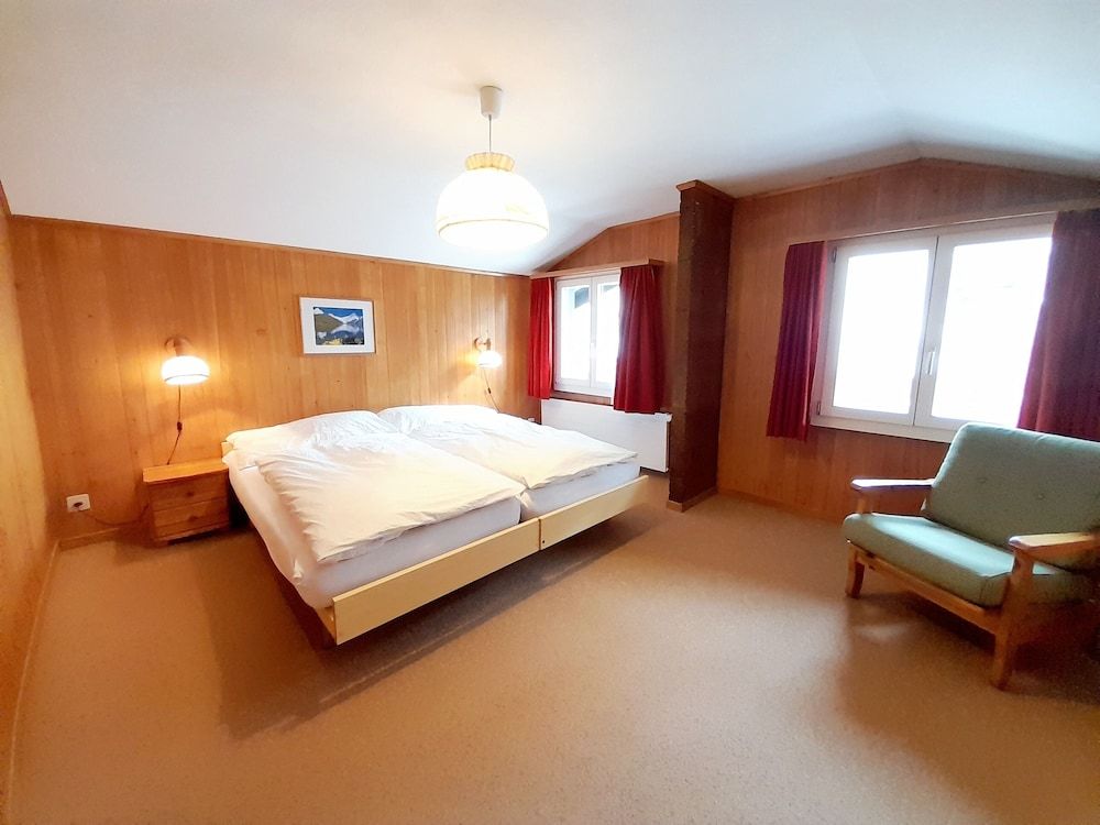 Tschuggen Panoramic Apartment, Balcony, Mountain View