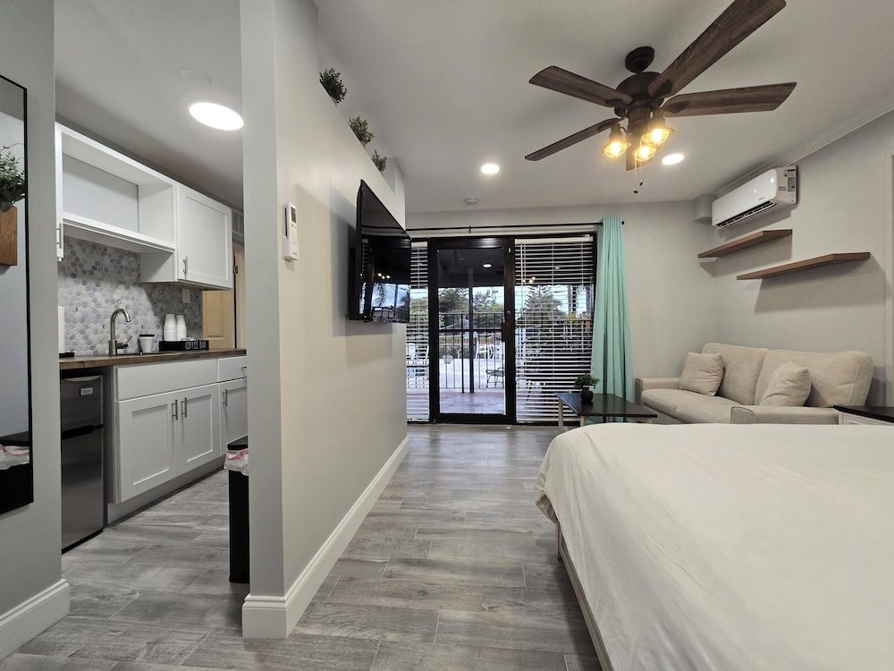 Sunny Palms Inn Luxury Single Room, 1 King Bed with Sofa bed, Pool View 4