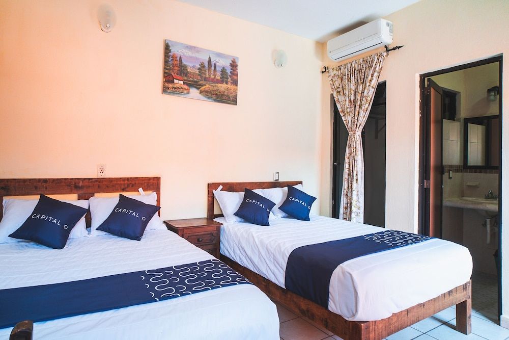 Capital O Hotel Aurora, Tuxtla Gutiérrez Standard Room, 2 Double Beds