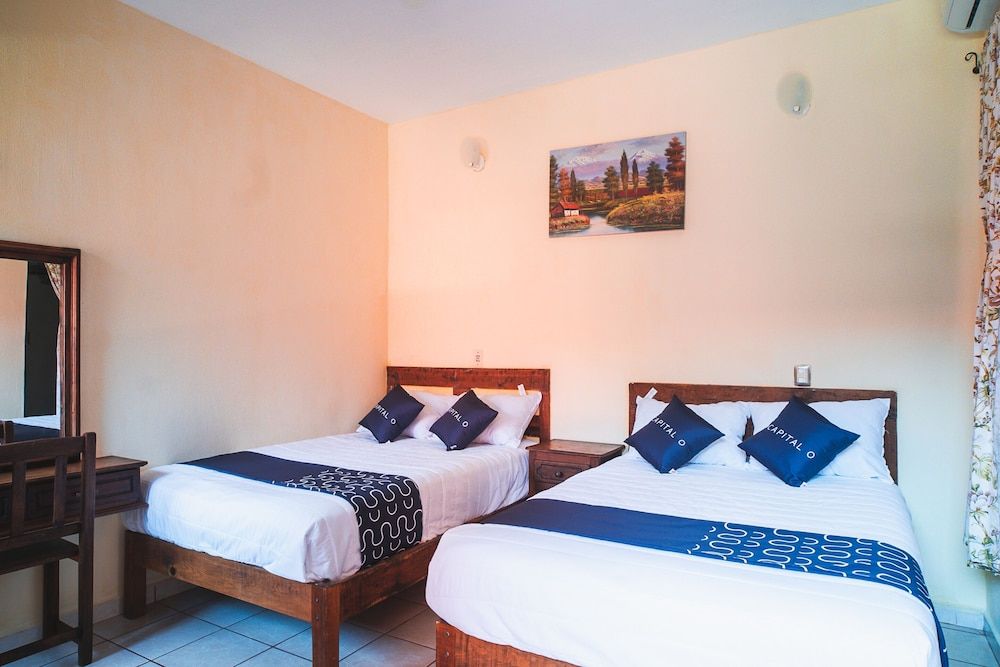 Capital O Hotel Aurora, Tuxtla Gutiérrez Standard Room, 2 Double Beds 3