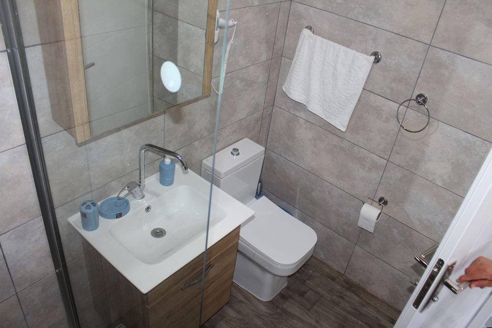 Mavi Pansiyon & Restaurant Economy Room, 1 Double Bed, Patio, Pool View 11