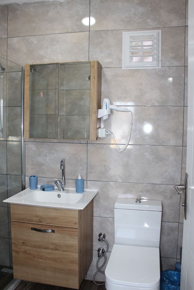 Mavi Pansiyon & Restaurant Economy Room, 1 Double Bed, Patio, Pool View 7