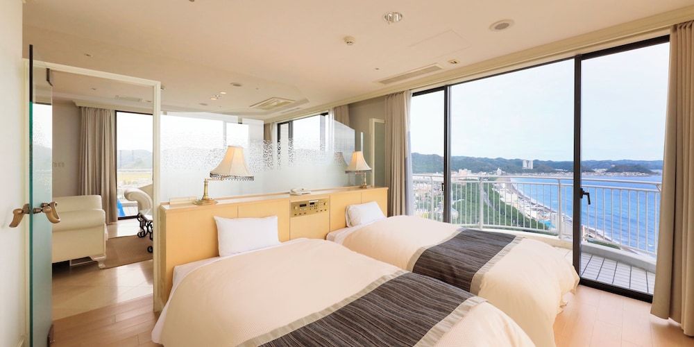 Kamogawa Grand Tower Ocean View Royal Suite with Private Sauna and Jacuzzi / Pine Crest, Non Smoking