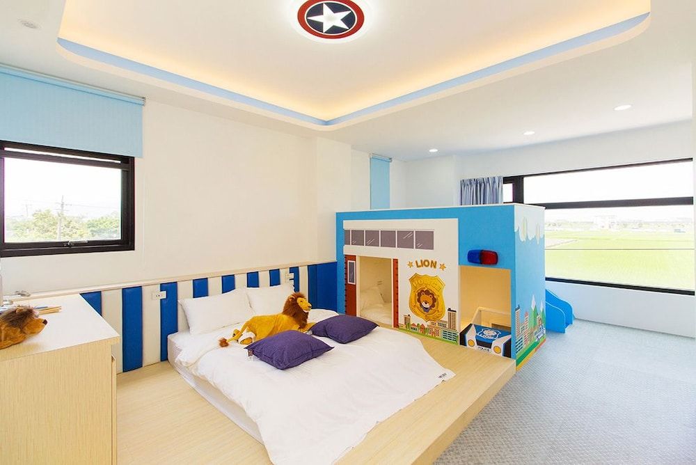 Plum Forest Family Quadruple Room, Garden View 2