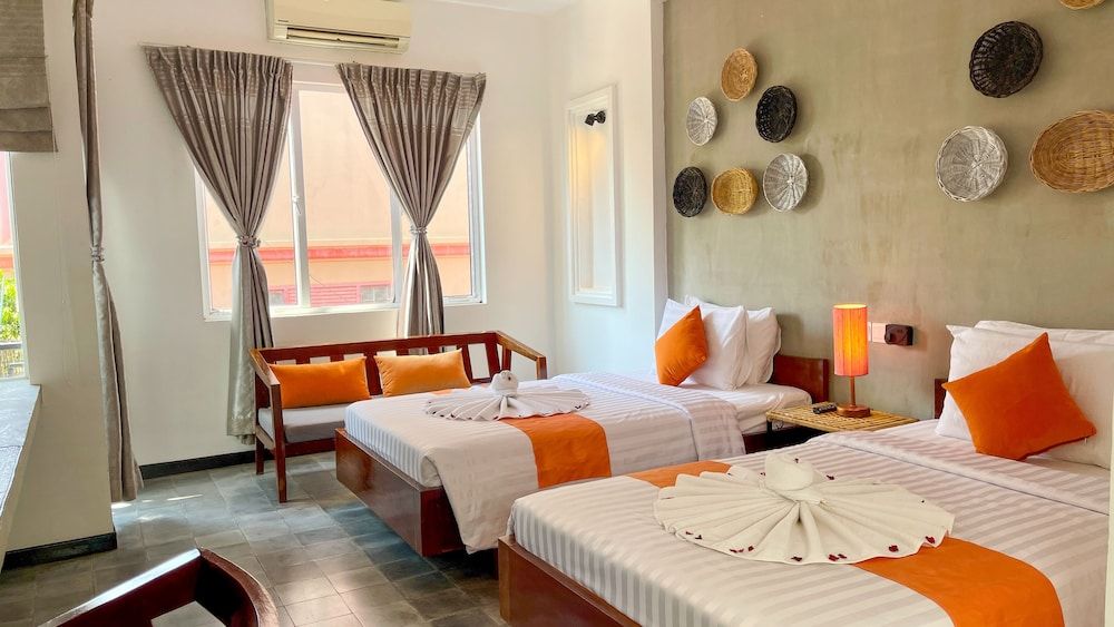 Boutique Indochine d'Angkor Cabana Twin With Balcony 7