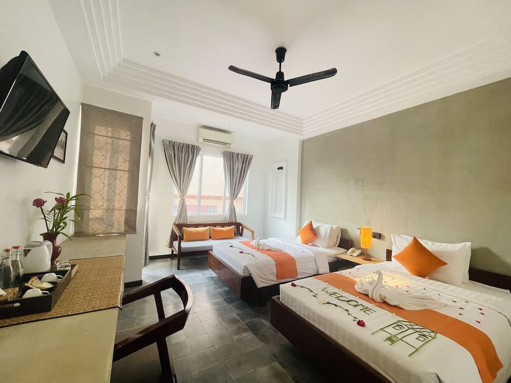 Boutique Indochine d'Angkor Cabana Twin With Balcony