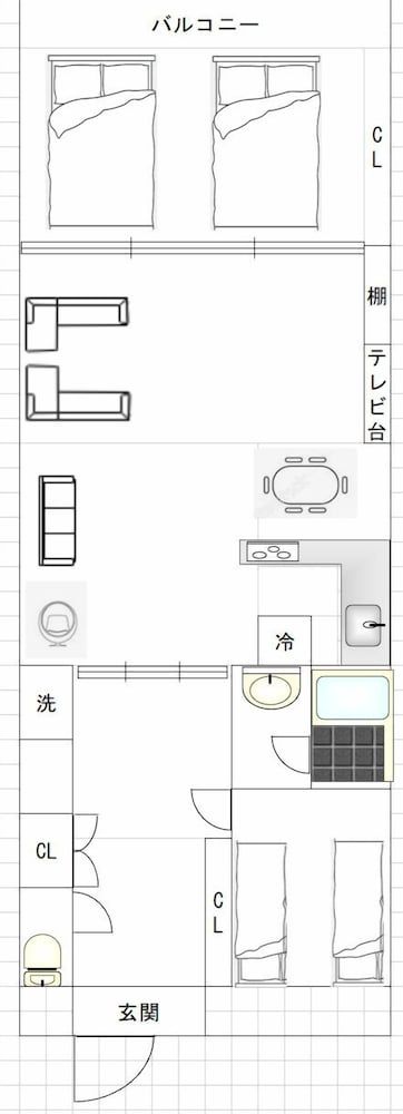 Higobashi AFP Luxury Apartment Apartment 20