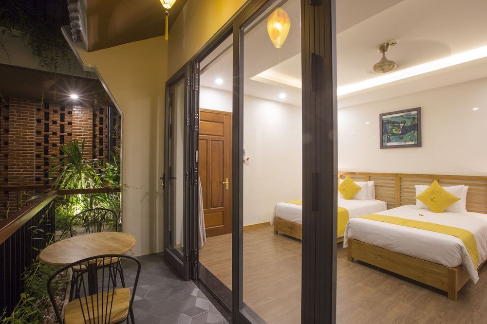 MaiChi Villa Hoi An Deluxe Double or Twin Room, Balcony, Pool View 6