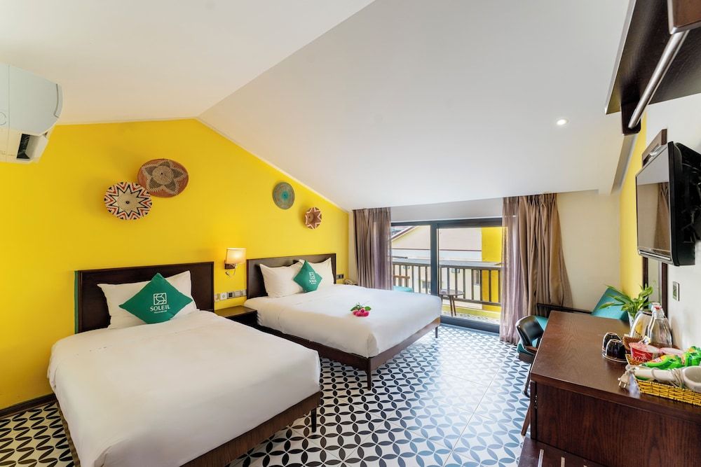 Villa Soleil Hoi An Family Triple Room, Balcony 4