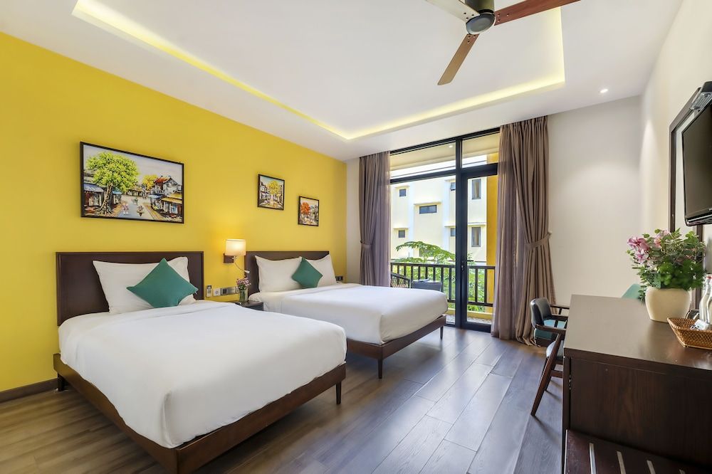 Villa Soleil Hoi An Family Triple Room, Balcony 2