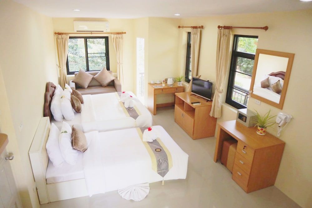 Chiangrai Lake Hill Resort Connection Room, 2 Double Beds, Non Smoking 2