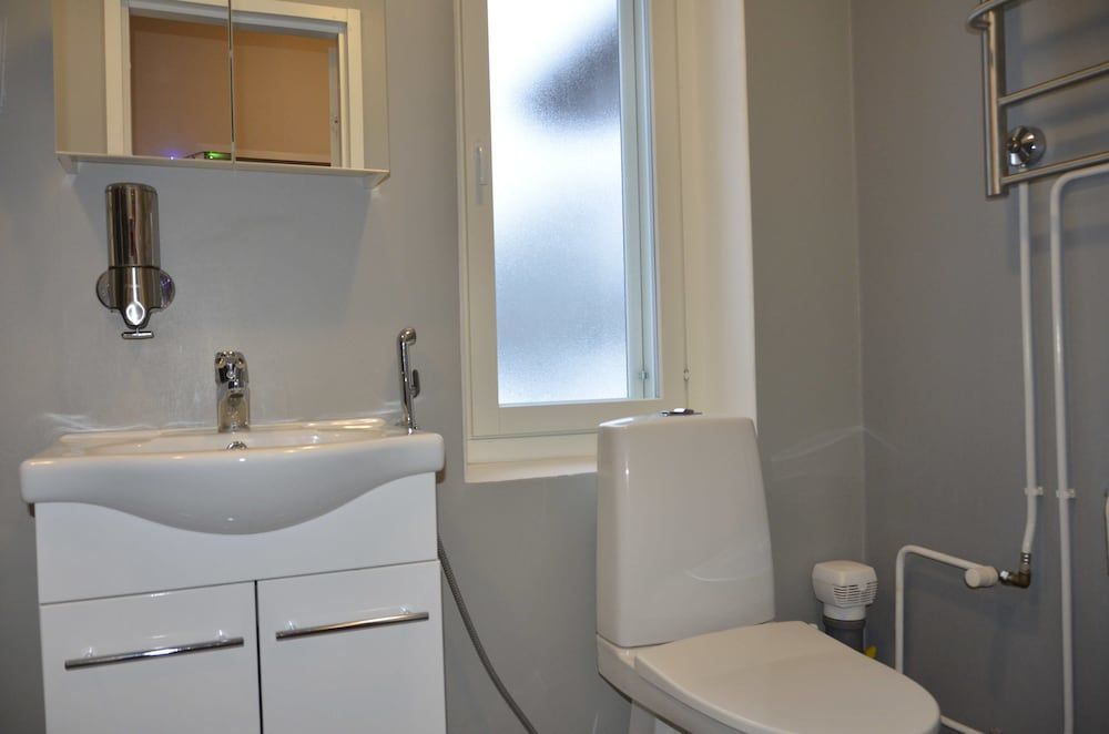 Imatran Portti Economy Double Room, Shared Bathroom 11